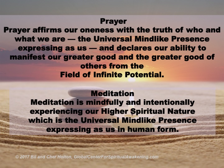 Prayer-Meditation-Definitions